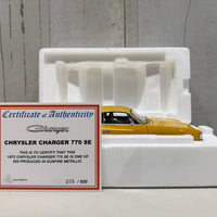 1972 CHRYSLER CHARGER 770 SE - SUNFIRE METALLIC - 1:18 SCALE DIECAST MODEL