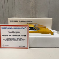 1972 CHRYSLER CHARGER 770 SE - SUNFIRE METALLIC - 1:18 SCALE DIECAST MODEL