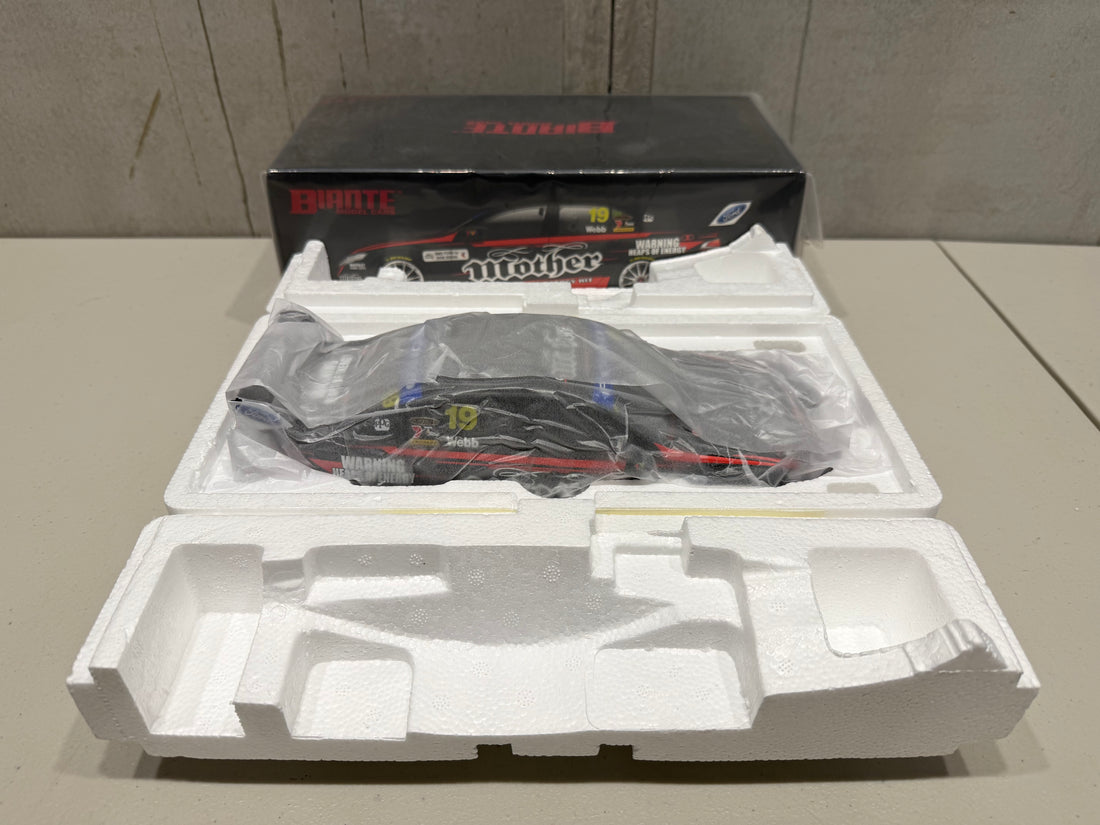 JONATHON WEBB - MOTHER ENERGY RACING 2010 FORD FALCON FG - SYDNEY TELSTRA 500 RACE 25 WINNER - 1:18 SCALE DIECAST MODEL