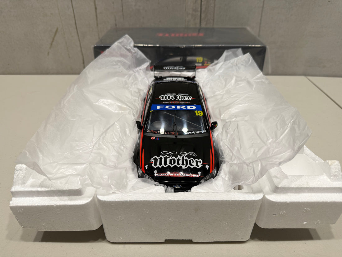 JONATHON WEBB - MOTHER ENERGY RACING 2010 FORD FALCON FG - SYDNEY TELSTRA 500 RACE 25 WINNER - 1:18 SCALE DIECAST MODEL