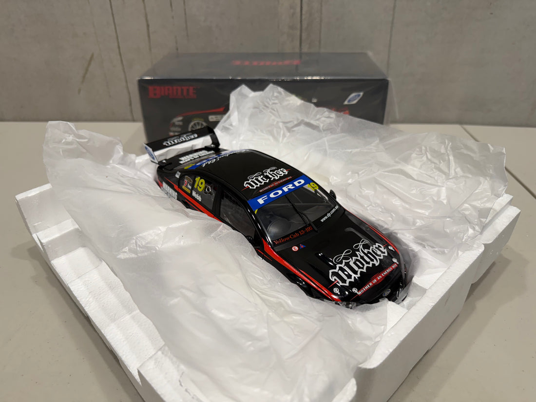 JONATHON WEBB - MOTHER ENERGY RACING 2010 FORD FALCON FG - SYDNEY TELSTRA 500 RACE 25 WINNER - 1:18 SCALE DIECAST MODEL