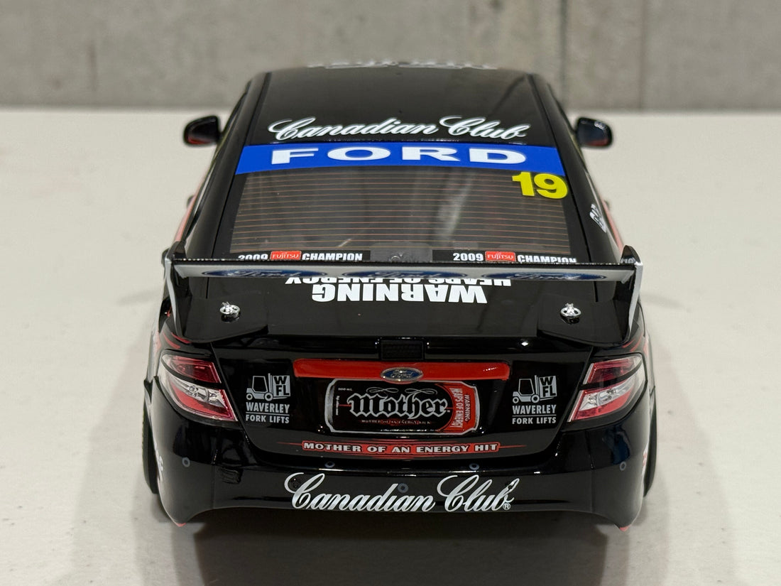 JONATHON WEBB - MOTHER ENERGY RACING 2010 FORD FALCON FG - SYDNEY TELSTRA 500 RACE 25 WINNER - 1:18 SCALE DIECAST MODEL