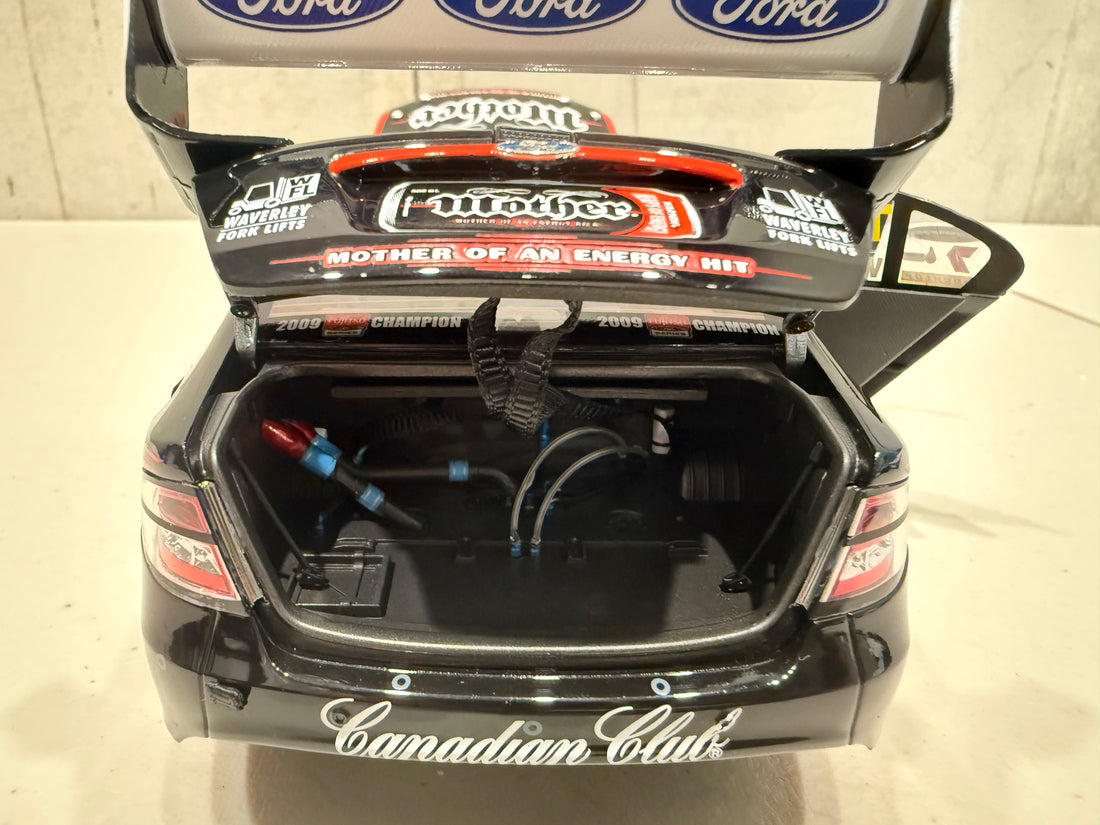 JONATHON WEBB - MOTHER ENERGY RACING 2010 FORD FALCON FG - SYDNEY TELSTRA 500 RACE 25 WINNER - 1:18 SCALE DIECAST MODEL