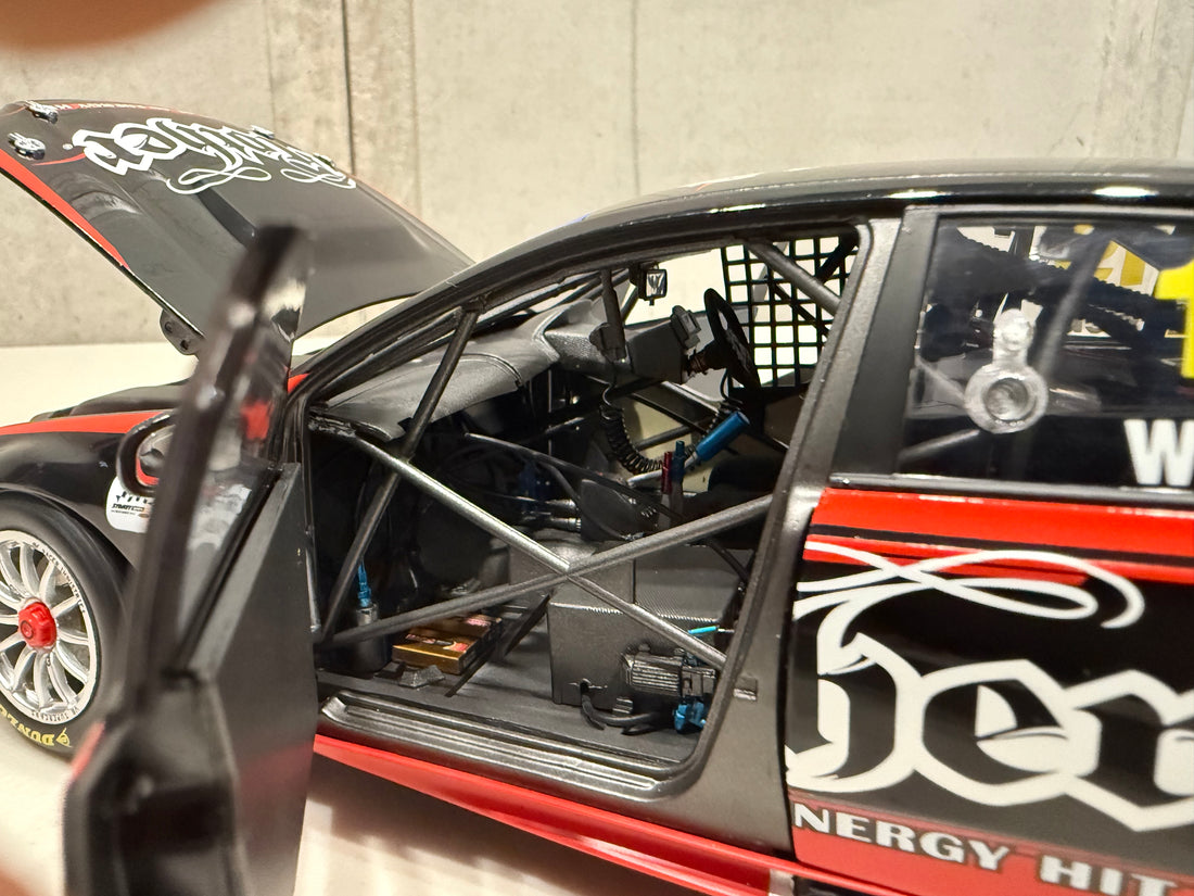 JONATHON WEBB - MOTHER ENERGY RACING 2010 FORD FALCON FG - SYDNEY TELSTRA 500 RACE 25 WINNER - 1:18 SCALE DIECAST MODEL