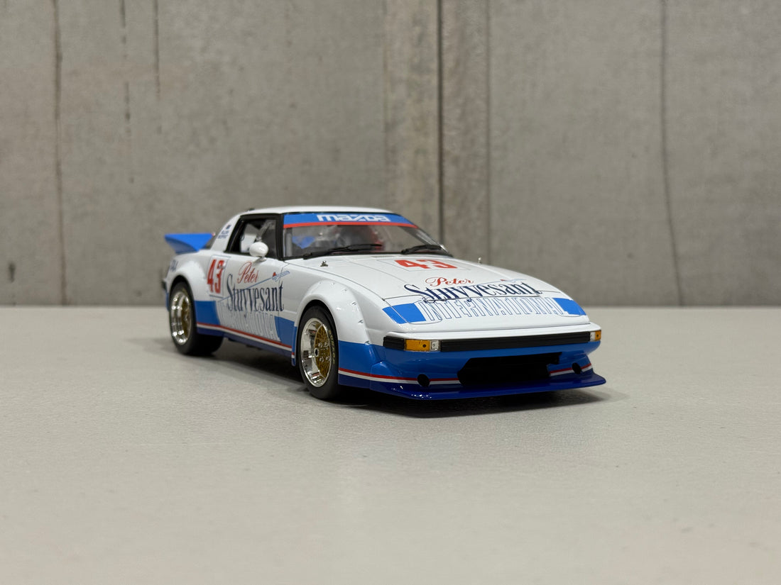 ALLAN MOFFAT 1983 AUSTRALIAN TOURING CAR CHAMPION MAZDA RX7 - 1:18 SCALE DIECAST MODEL - BIANTE