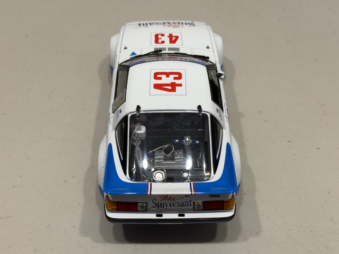 ALLAN MOFFAT 1983 AUSTRALIAN TOURING CAR CHAMPION MAZDA RX7 - 1:18 SCALE DIECAST MODEL - BIANTE