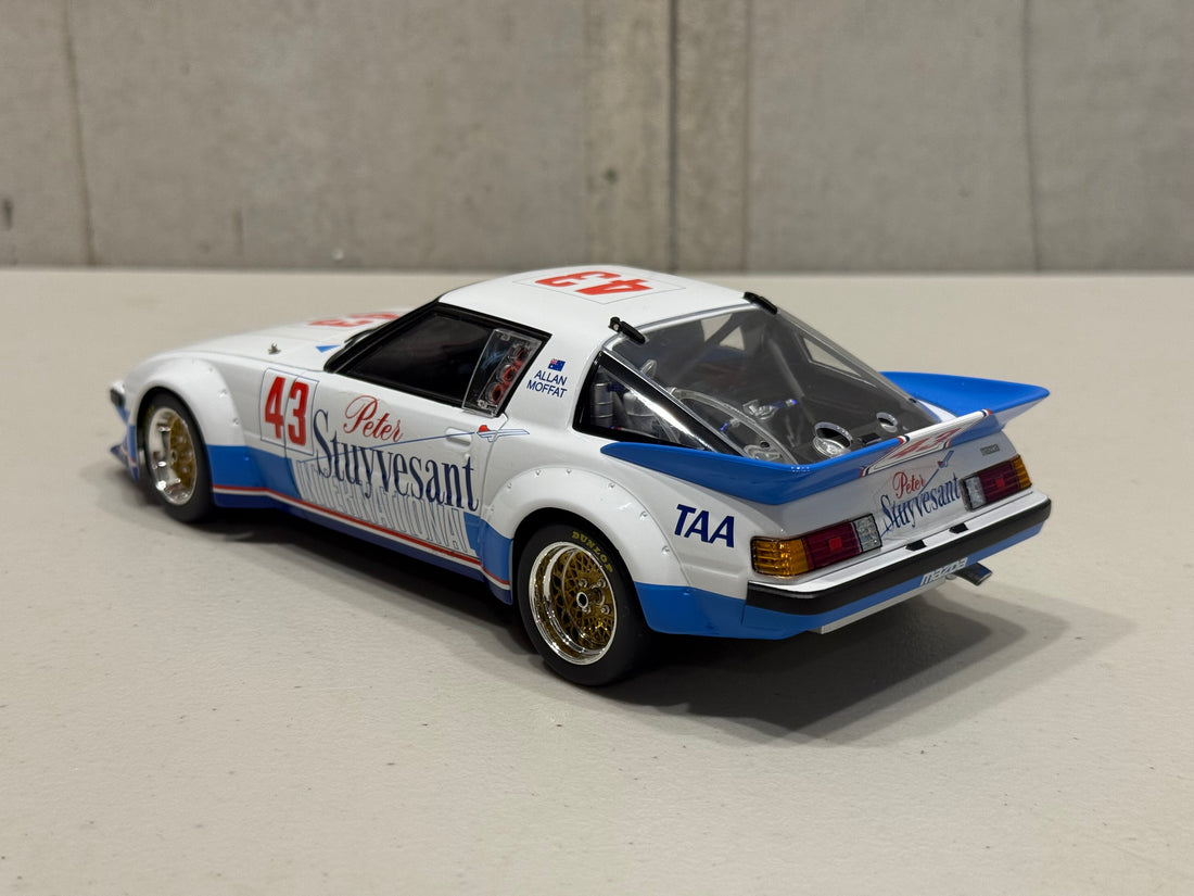 ALLAN MOFFAT 1983 AUSTRALIAN TOURING CAR CHAMPION MAZDA RX7 - 1:18 SCALE DIECAST MODEL - BIANTE