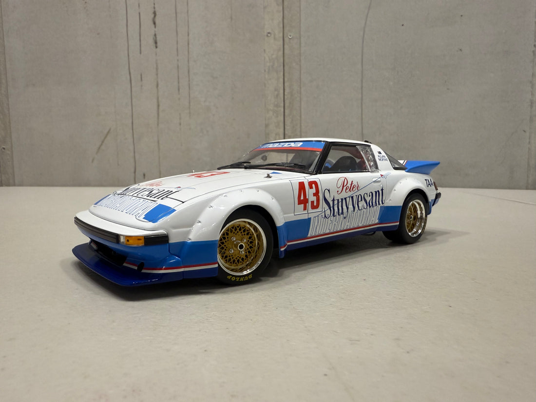 ALLAN MOFFAT 1983 AUSTRALIAN TOURING CAR CHAMPION MAZDA RX7 - 1:18 SCALE DIECAST MODEL - BIANTE