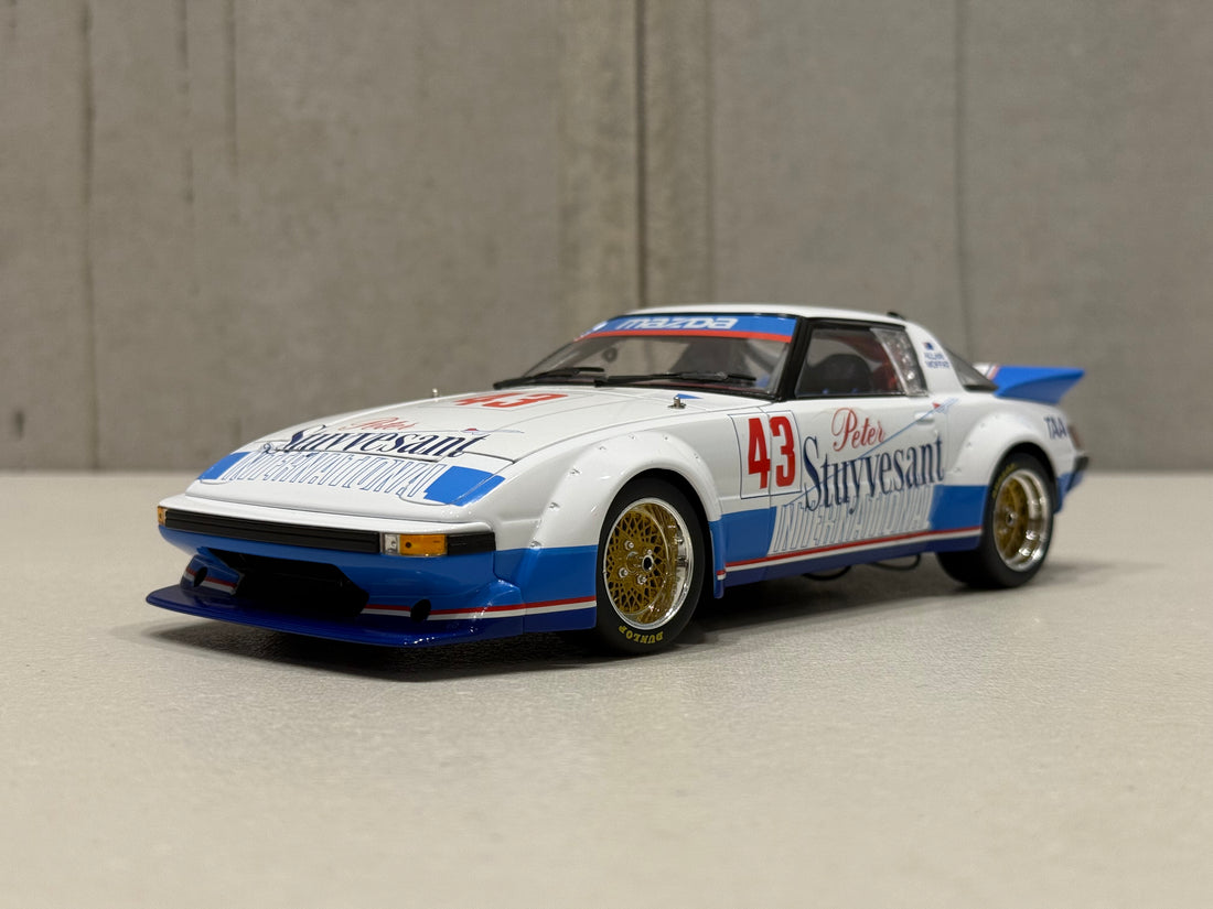 ALLAN MOFFAT 1983 AUSTRALIAN TOURING CAR CHAMPION MAZDA RX7 - 1:18 SCALE DIECAST MODEL - BIANTE