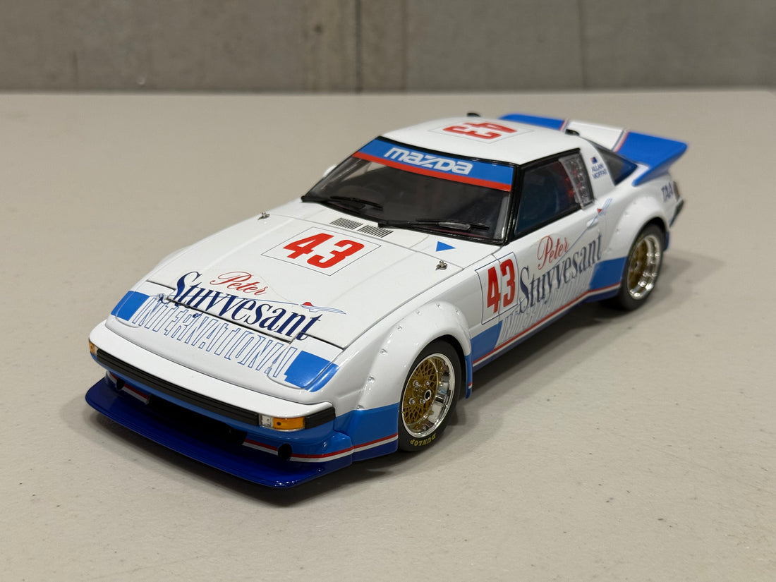 ALLAN MOFFAT 1983 AUSTRALIAN TOURING CAR CHAMPION MAZDA RX7 - 1:18 SCALE DIECAST MODEL - BIANTE
