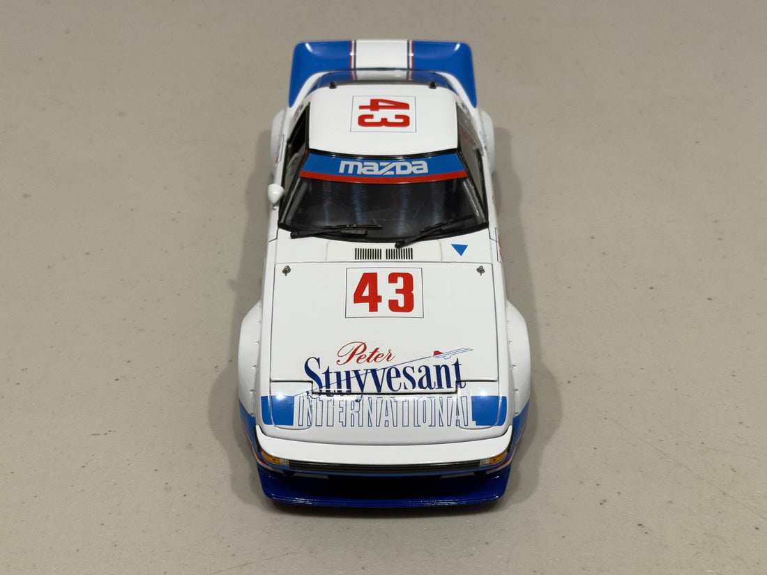 ALLAN MOFFAT 1983 AUSTRALIAN TOURING CAR CHAMPION MAZDA RX7 - 1:18 SCALE DIECAST MODEL - BIANTE