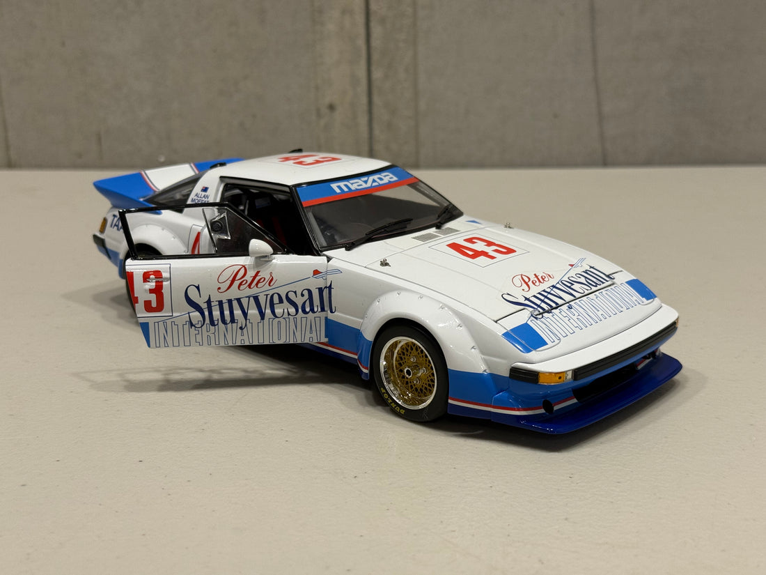ALLAN MOFFAT 1983 AUSTRALIAN TOURING CAR CHAMPION MAZDA RX7 - 1:18 SCALE DIECAST MODEL - BIANTE