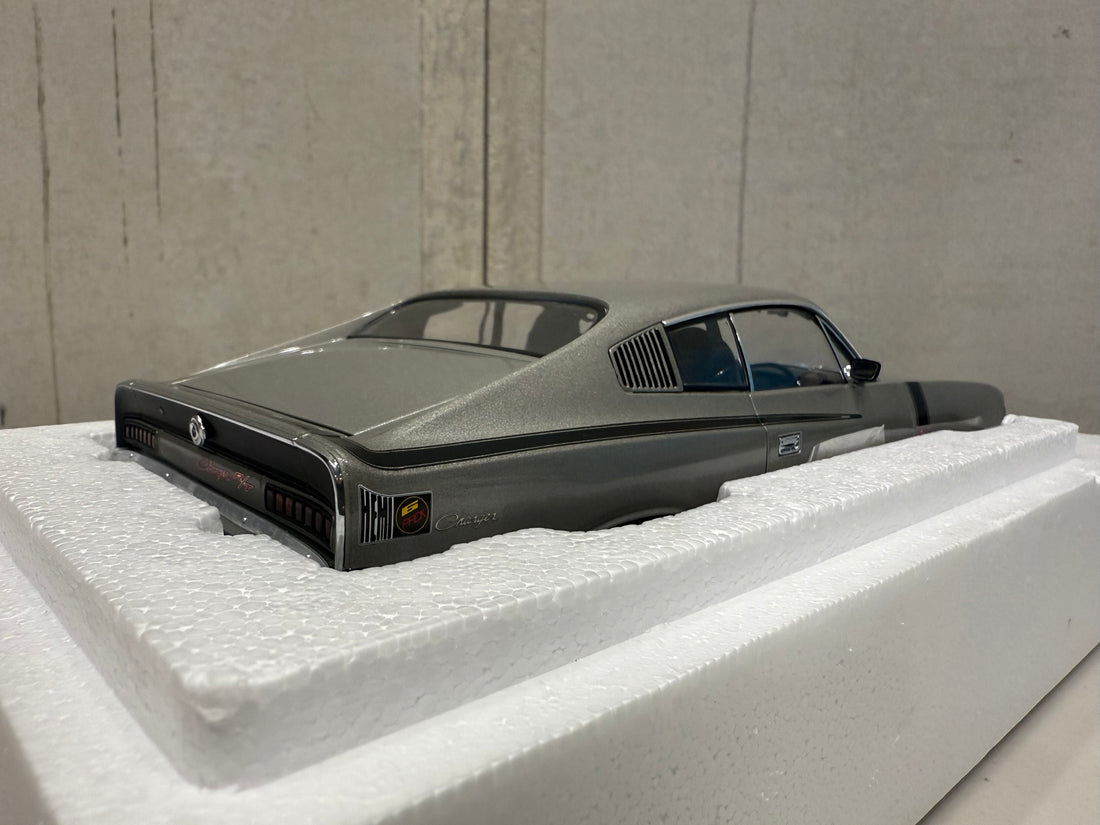 CHRYSLER CHARGER E49 - SILVER - 1:18 SCALE DIECAST MODEL - AUTOart