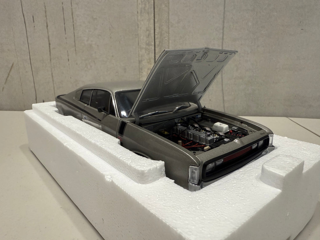 CHRYSLER CHARGER E49 - SILVER - 1:18 SCALE DIECAST MODEL - AUTOart
