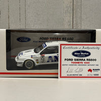 FORD SEIRRA RS500 - TOOHEYS 1000 - MOFFAT/HANSFORD/HIEDZWIEDZ BATHURST 1988 - 1:18 SCALE DIECAST MODEL - AUTOart