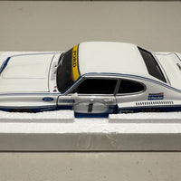 1975 ALLAN MOFFAT - FORD CAPRI RS 3100 - AUSTRALIAN SPORTS SEDAN - 1:18 SCALE DIECAST MODEL - AUTOart