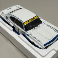 1975 ALLAN MOFFAT - FORD CAPRI RS 3100 - AUSTRALIAN SPORTS SEDAN - 1:18 SCALE DIECAST MODEL - AUTOart