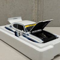 1975 ALLAN MOFFAT - FORD CAPRI RS 3100 - AUSTRALIAN SPORTS SEDAN - 1:18 SCALE DIECAST MODEL - AUTOart