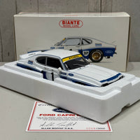 1975 ALLAN MOFFAT - FORD CAPRI RS 3100 - AUSTRALIAN SPORTS SEDAN - 1:18 SCALE DIECAST MODEL - AUTOart