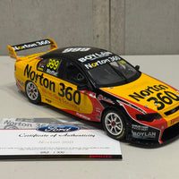 JAMES MOFFAT - NORTON 360 2009 FORD BF FALCON - 1:18 SCALE DIECAST MODEL - BIANTE