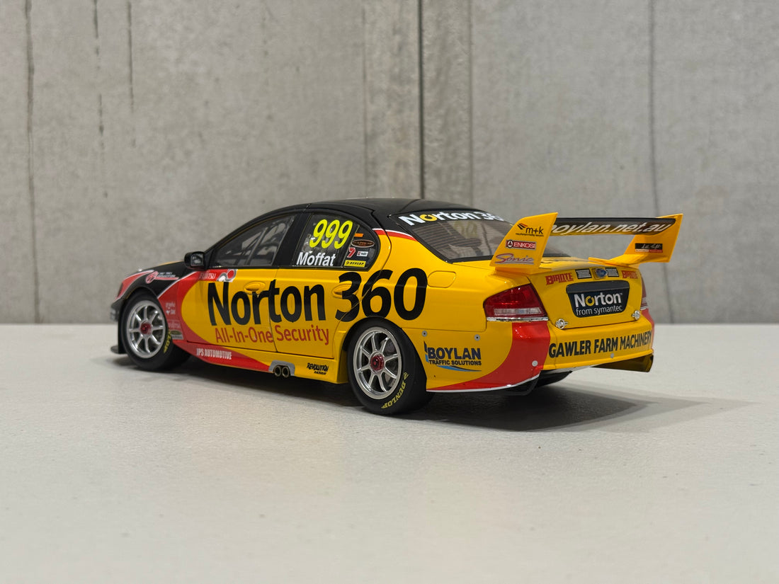 JAMES MOFFAT - NORTON 360 2009 FORD BF FALCON - 1:18 SCALE DIECAST MODEL - BIANTE