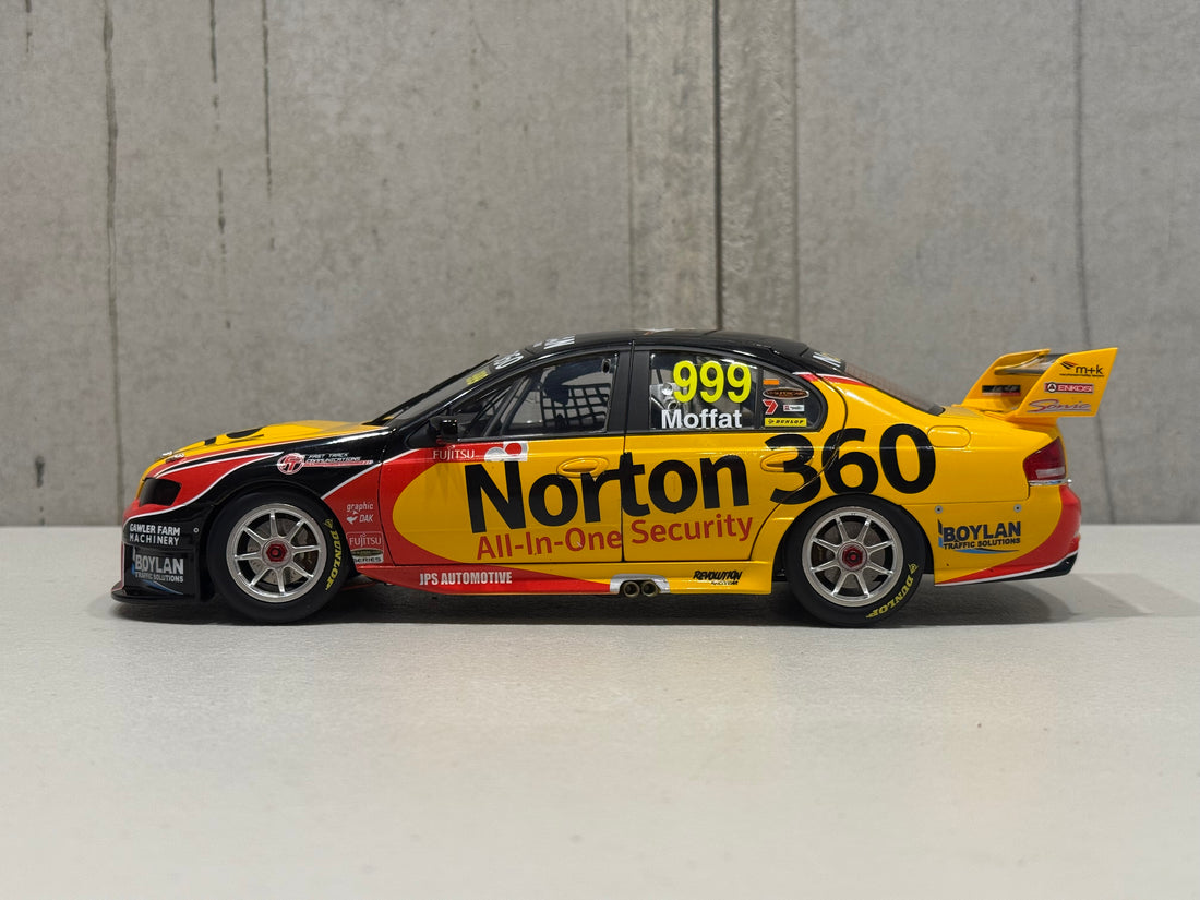 JAMES MOFFAT - NORTON 360 2009 FORD BF FALCON - 1:18 SCALE DIECAST MODEL - BIANTE