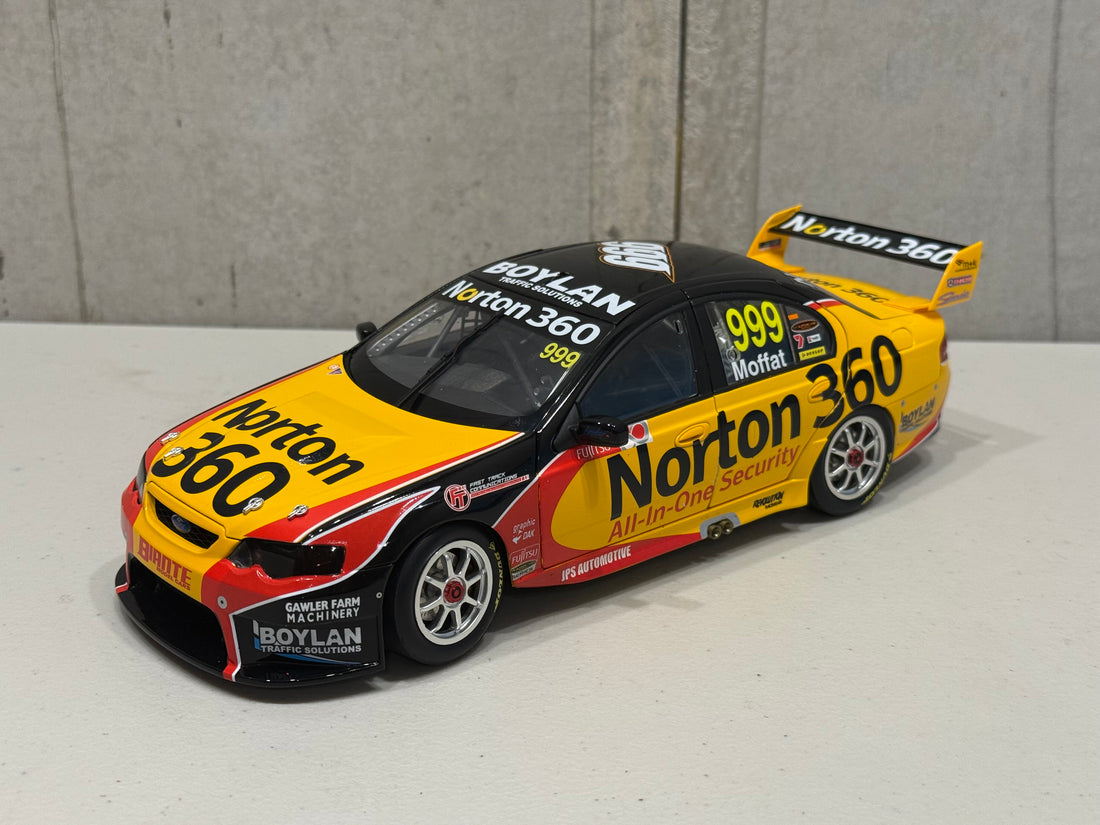 JAMES MOFFAT - NORTON 360 2009 FORD BF FALCON - 1:18 SCALE DIECAST MODEL - BIANTE