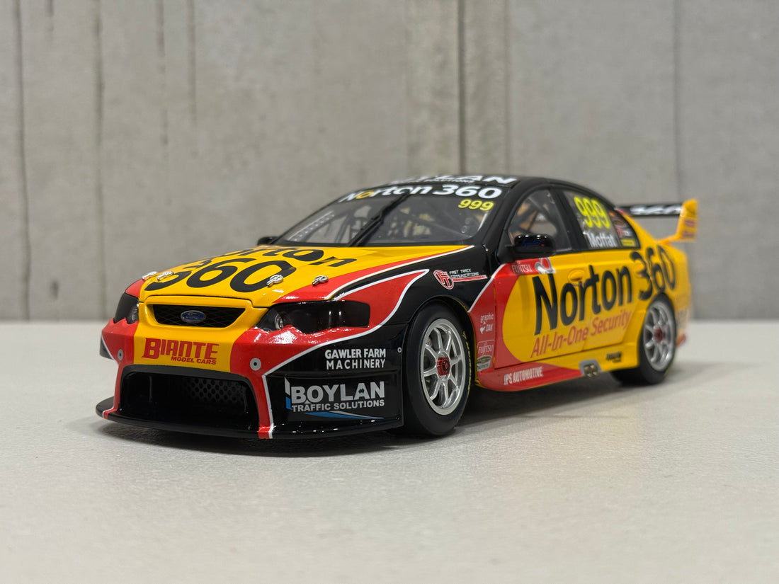 JAMES MOFFAT - NORTON 360 2009 FORD BF FALCON - 1:18 SCALE DIECAST MODEL - BIANTE