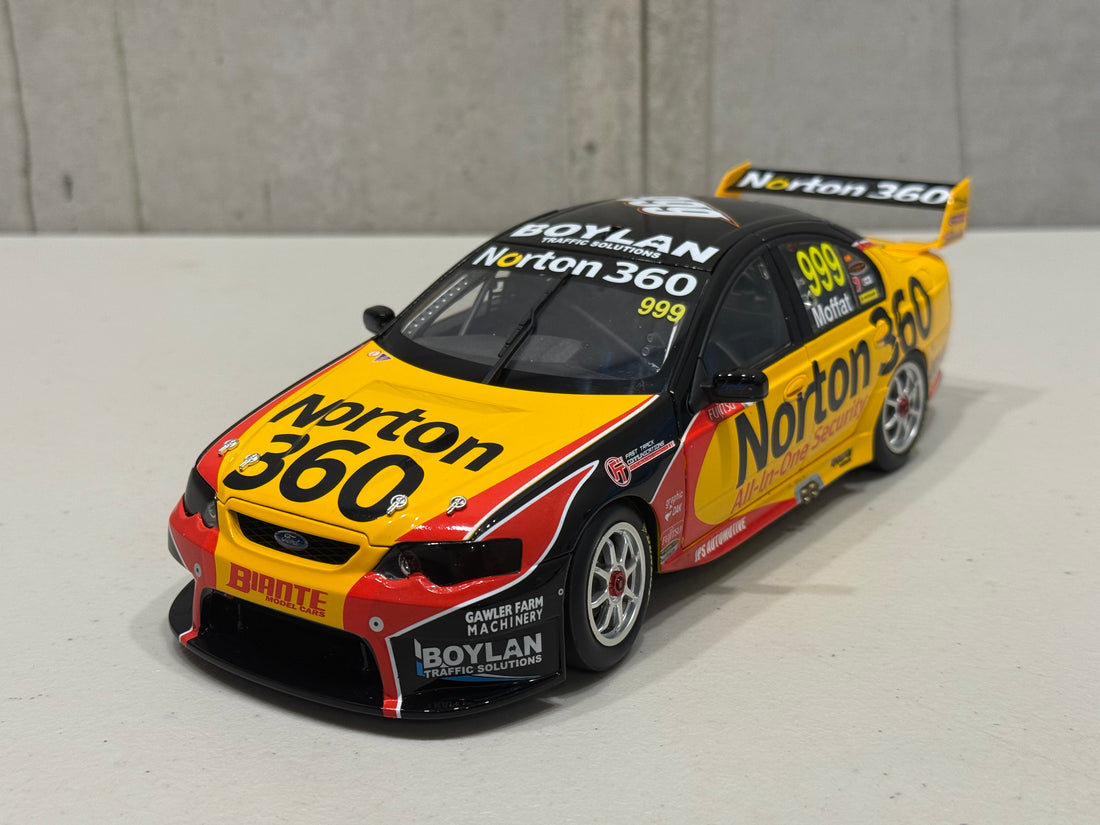 JAMES MOFFAT - NORTON 360 2009 FORD BF FALCON - 1:18 SCALE DIECAST MODEL - BIANTE