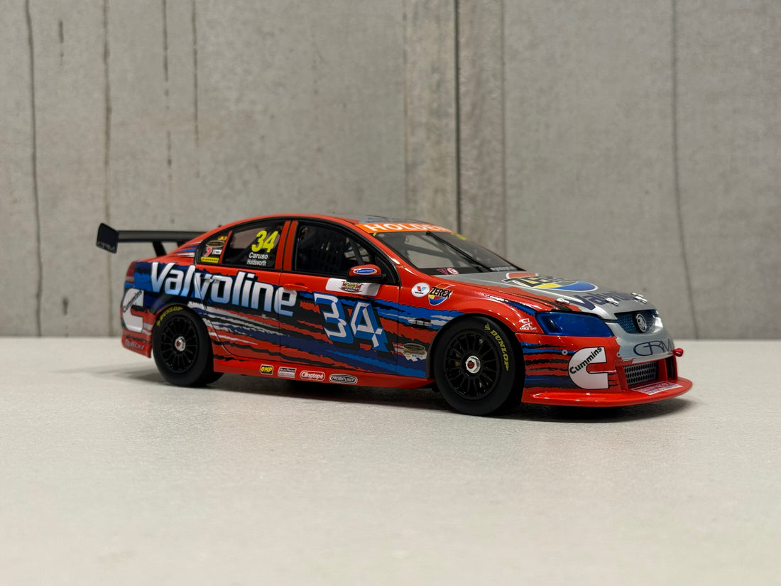 GRM HOLDEN VE COMMODORE- 3RD PLACE - 2009 SUPERCHEAP AUTO BATHURST 1000 - CARUSO/HOLDSWORTH - 1:18 SCALE DIECAST MODEL- BIANTE