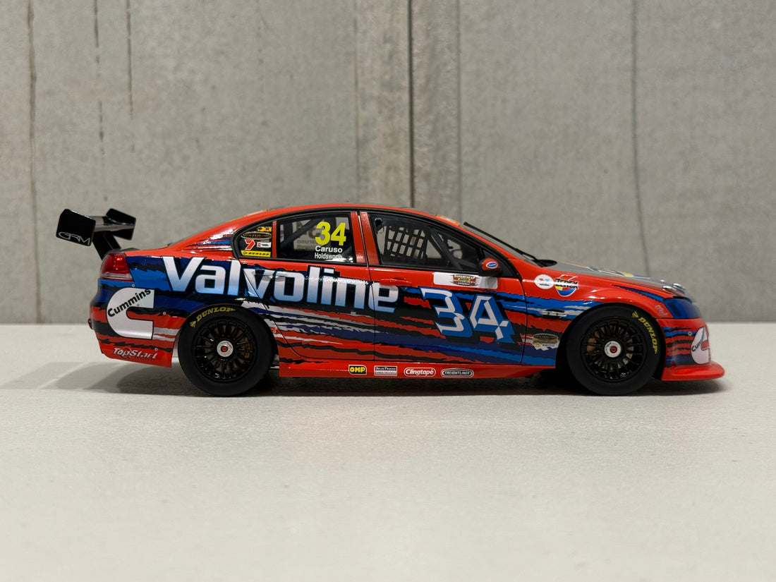 GRM HOLDEN VE COMMODORE- 3RD PLACE - 2009 SUPERCHEAP AUTO BATHURST 1000 - CARUSO/HOLDSWORTH - 1:18 SCALE DIECAST MODEL- BIANTE