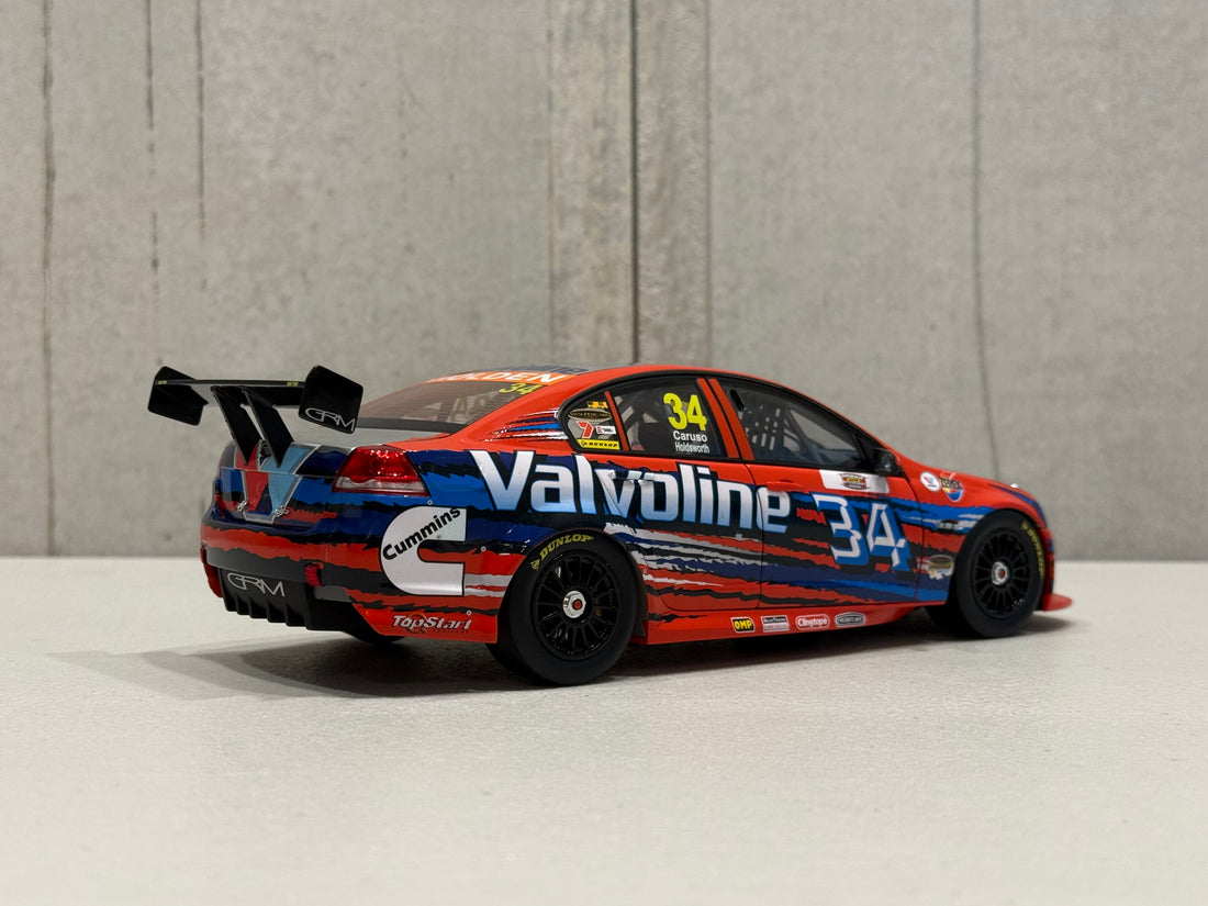 GRM HOLDEN VE COMMODORE- 3RD PLACE - 2009 SUPERCHEAP AUTO BATHURST 1000 - CARUSO/HOLDSWORTH - 1:18 SCALE DIECAST MODEL- BIANTE