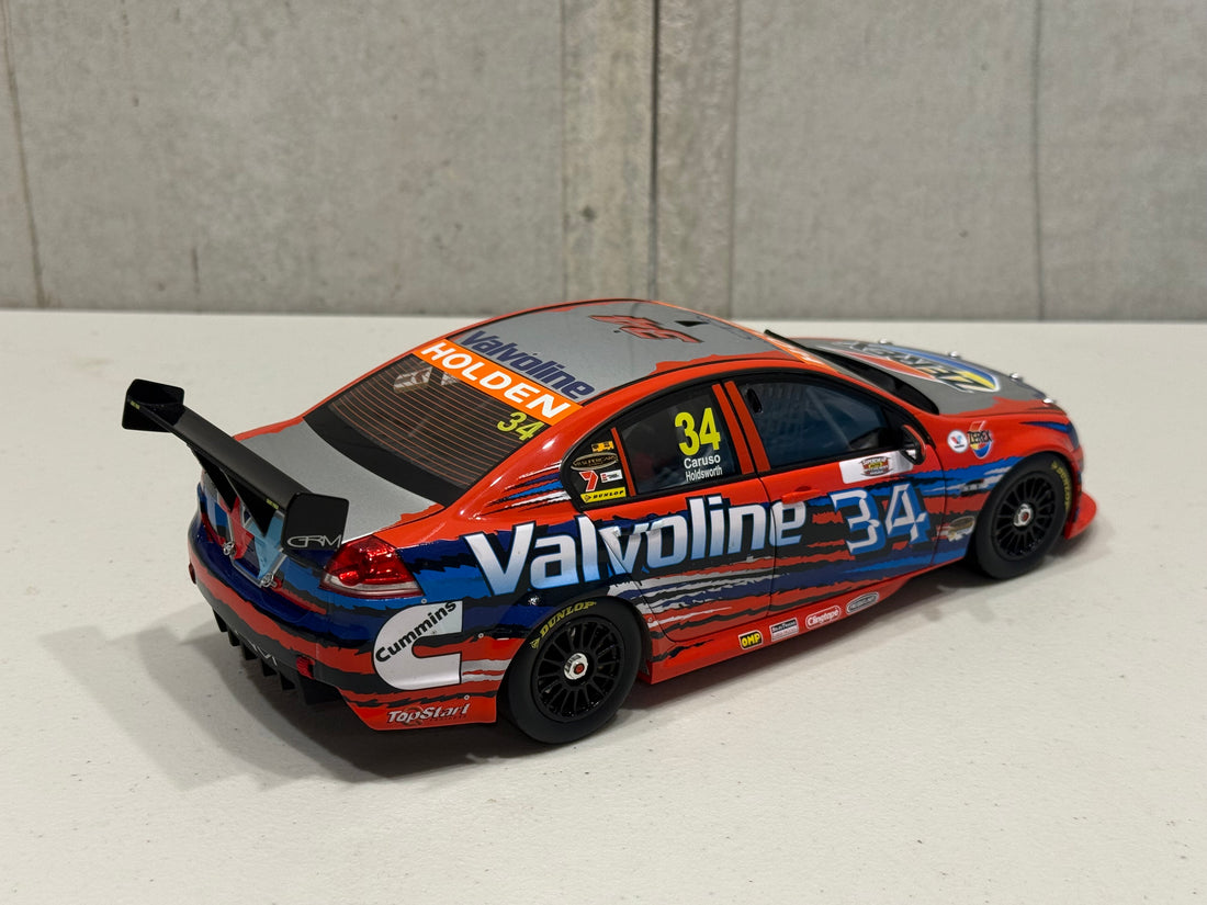 GRM HOLDEN VE COMMODORE- 3RD PLACE - 2009 SUPERCHEAP AUTO BATHURST 1000 - CARUSO/HOLDSWORTH - 1:18 SCALE DIECAST MODEL- BIANTE