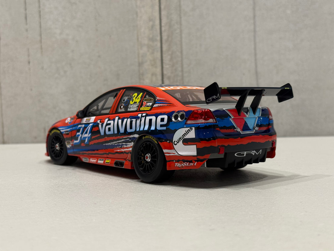 GRM HOLDEN VE COMMODORE- 3RD PLACE - 2009 SUPERCHEAP AUTO BATHURST 1000 - CARUSO/HOLDSWORTH - 1:18 SCALE DIECAST MODEL- BIANTE