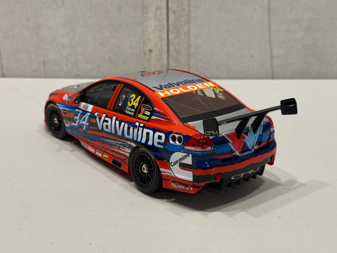 GRM HOLDEN VE COMMODORE- 3RD PLACE - 2009 SUPERCHEAP AUTO BATHURST 1000 - CARUSO/HOLDSWORTH - 1:18 SCALE DIECAST MODEL- BIANTE