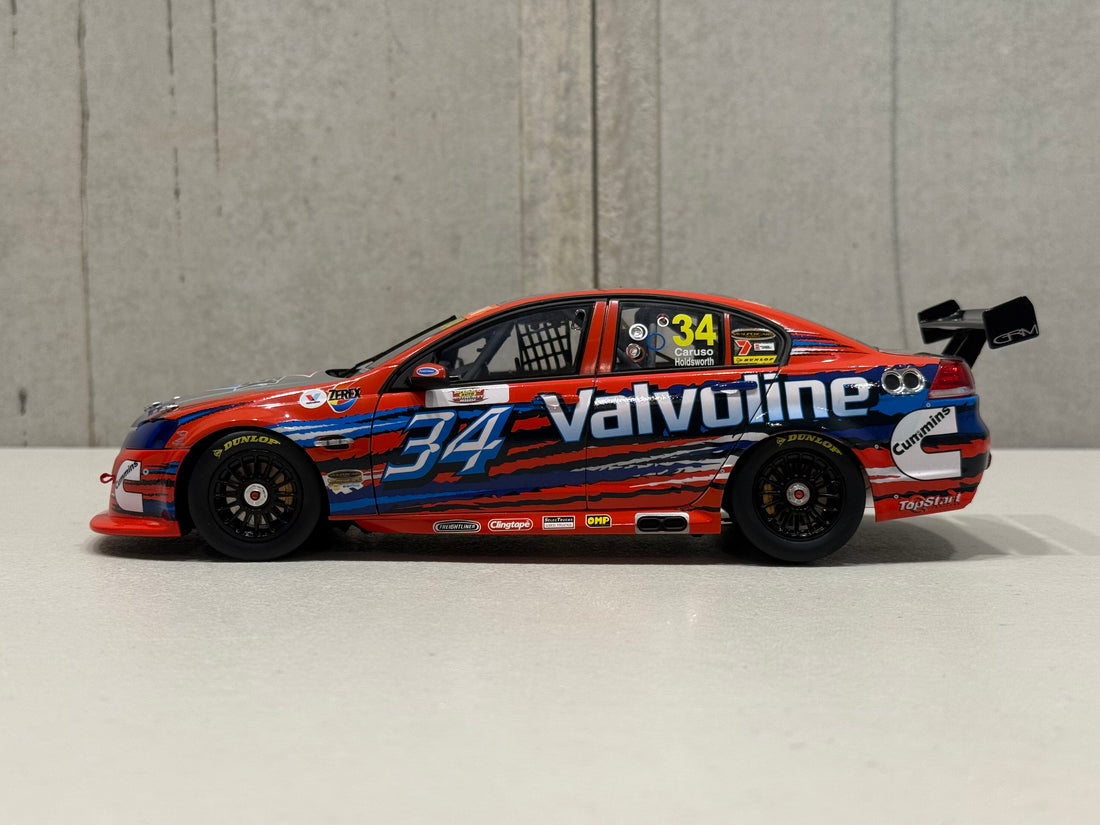 GRM HOLDEN VE COMMODORE- 3RD PLACE - 2009 SUPERCHEAP AUTO BATHURST 1000 - CARUSO/HOLDSWORTH - 1:18 SCALE DIECAST MODEL- BIANTE