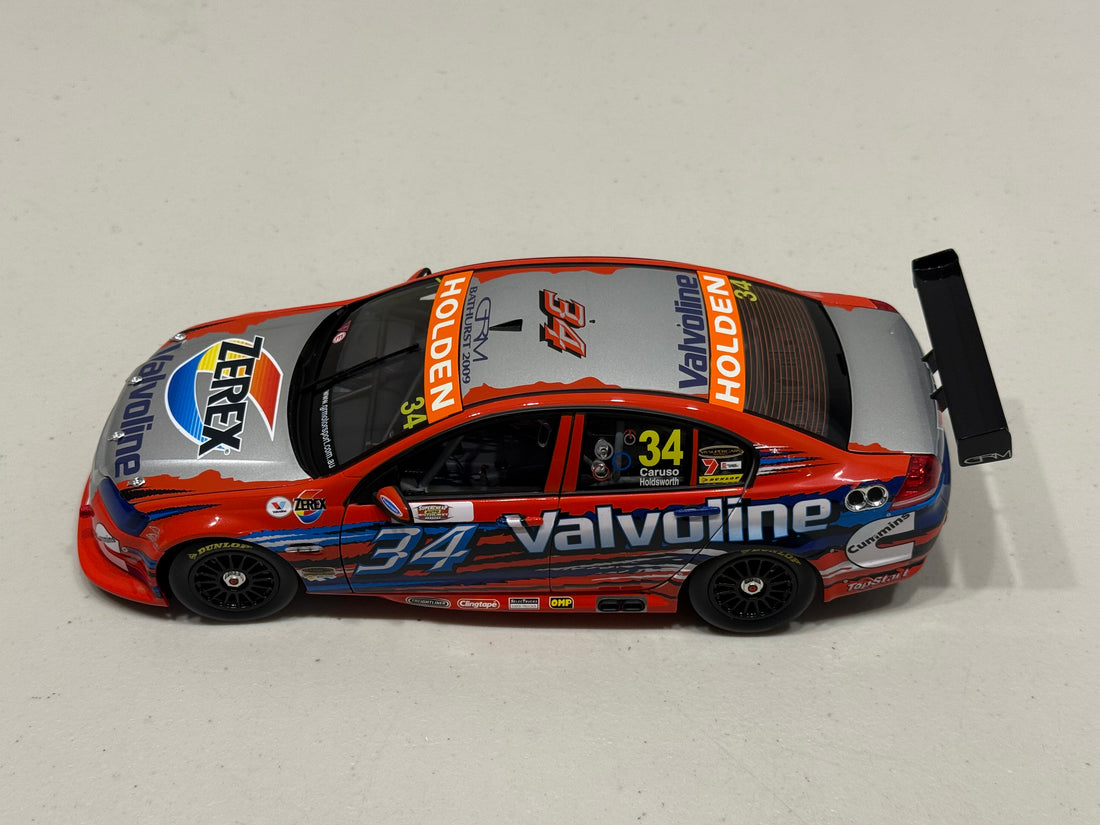 GRM HOLDEN VE COMMODORE- 3RD PLACE - 2009 SUPERCHEAP AUTO BATHURST 1000 - CARUSO/HOLDSWORTH - 1:18 SCALE DIECAST MODEL- BIANTE