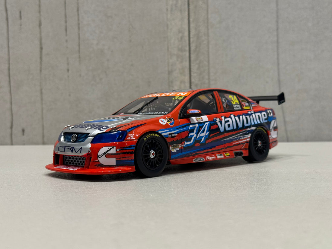 GRM HOLDEN VE COMMODORE- 3RD PLACE - 2009 SUPERCHEAP AUTO BATHURST 1000 - CARUSO/HOLDSWORTH - 1:18 SCALE DIECAST MODEL- BIANTE