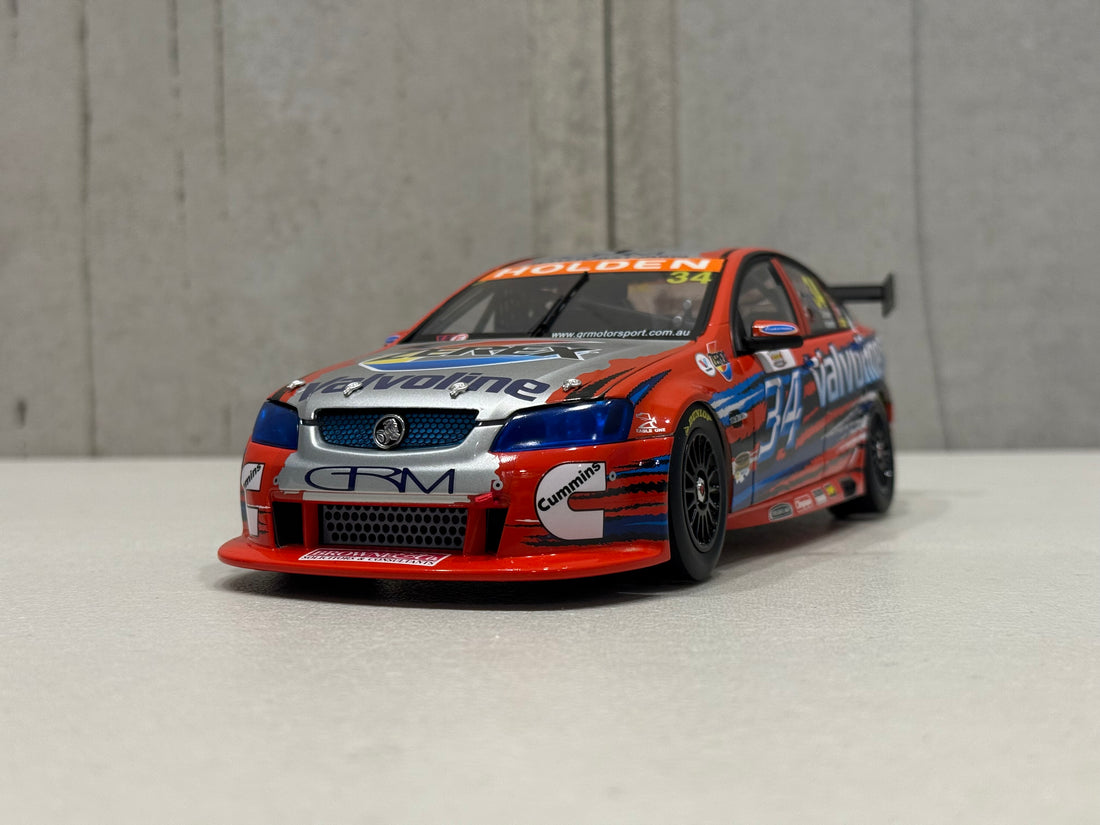 GRM HOLDEN VE COMMODORE- 3RD PLACE - 2009 SUPERCHEAP AUTO BATHURST 1000 - CARUSO/HOLDSWORTH - 1:18 SCALE DIECAST MODEL- BIANTE