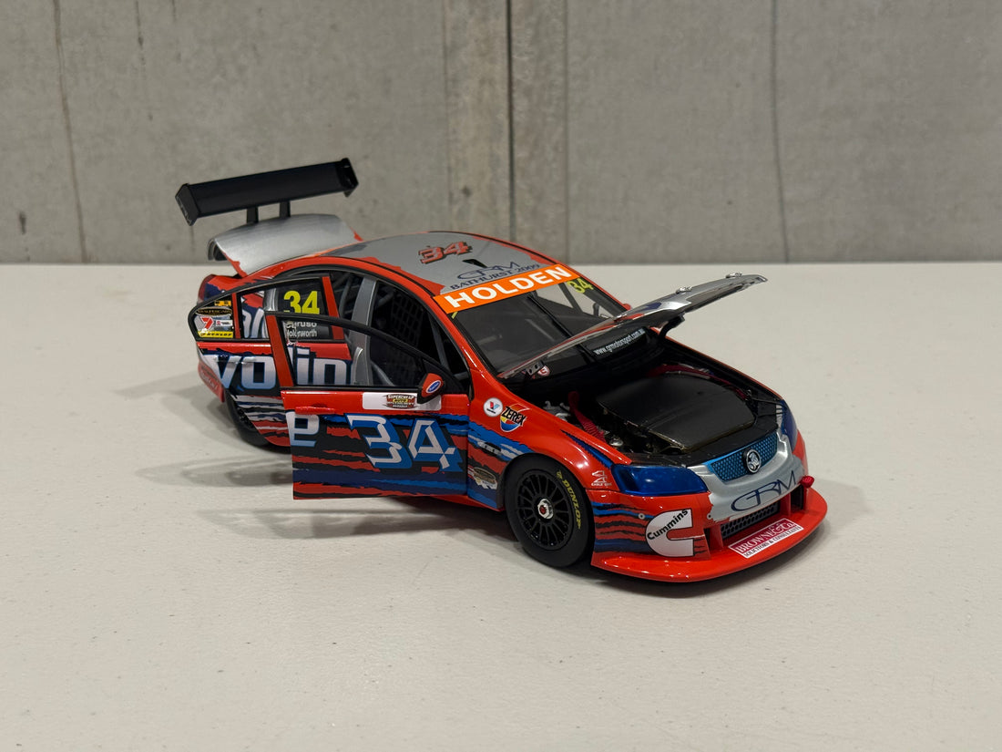 GRM HOLDEN VE COMMODORE- 3RD PLACE - 2009 SUPERCHEAP AUTO BATHURST 1000 - CARUSO/HOLDSWORTH - 1:18 SCALE DIECAST MODEL- BIANTE