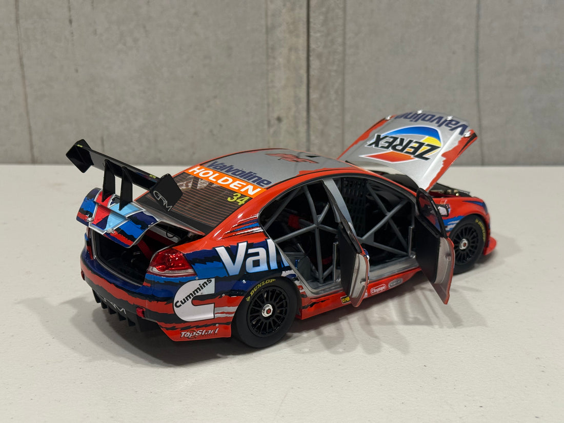 GRM HOLDEN VE COMMODORE- 3RD PLACE - 2009 SUPERCHEAP AUTO BATHURST 1000 - CARUSO/HOLDSWORTH - 1:18 SCALE DIECAST MODEL- BIANTE