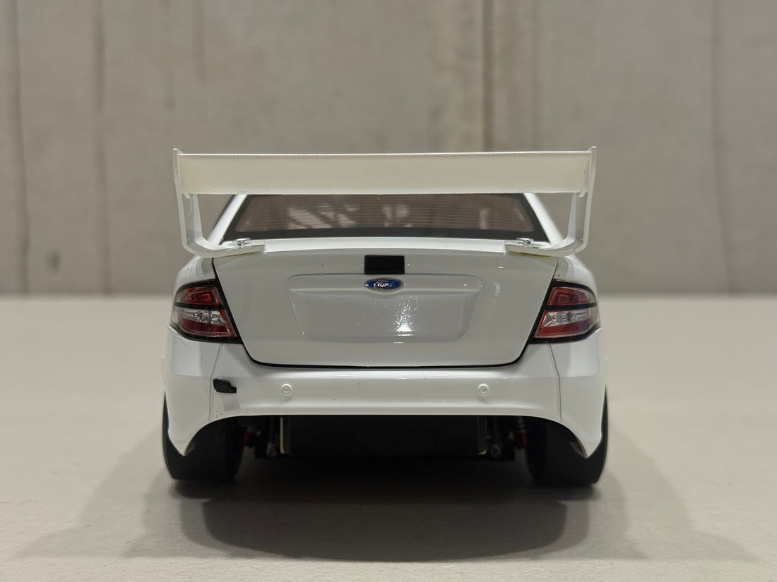FORD FG FALCON LIMITED EDITION - WHITE WITH BONUS DECAL SET - 1:18 SCALE DIECAST MODEL - BIANTE