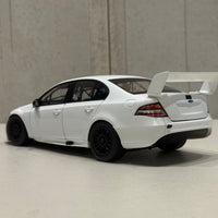 FORD FG FALCON LIMITED EDITION - WHITE WITH BONUS DECAL SET - 1:18 SCALE DIECAST MODEL - BIANTE