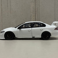 FORD FG FALCON LIMITED EDITION - WHITE WITH BONUS DECAL SET - 1:18 SCALE DIECAST MODEL - BIANTE