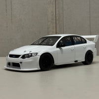 FORD FG FALCON LIMITED EDITION - WHITE WITH BONUS DECAL SET - 1:18 SCALE DIECAST MODEL - BIANTE