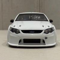 FORD FG FALCON LIMITED EDITION - WHITE WITH BONUS DECAL SET - 1:18 SCALE DIECAST MODEL - BIANTE