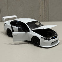 FORD FG FALCON LIMITED EDITION - WHITE WITH BONUS DECAL SET - 1:18 SCALE DIECAST MODEL - BIANTE