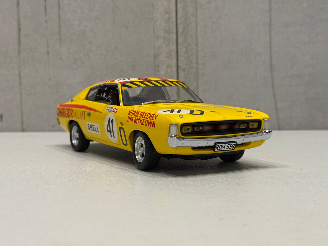 NORM BEECHEY/JIM McKEOWN - E38 R/T CHARGER - 1971 BATHURST WORKS ENTRY - 1:18 SCALE DIECAST MODEL