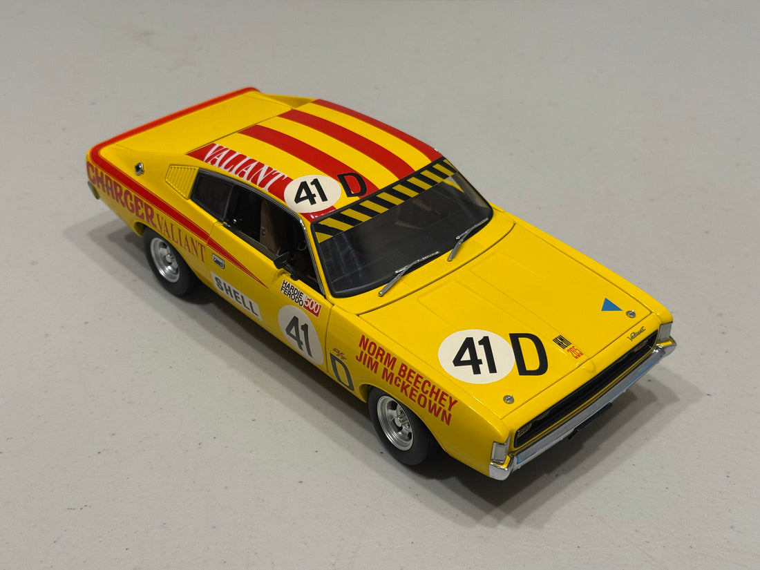 NORM BEECHEY/JIM McKEOWN - E38 R/T CHARGER - 1971 BATHURST WORKS ENTRY - 1:18 SCALE DIECAST MODEL
