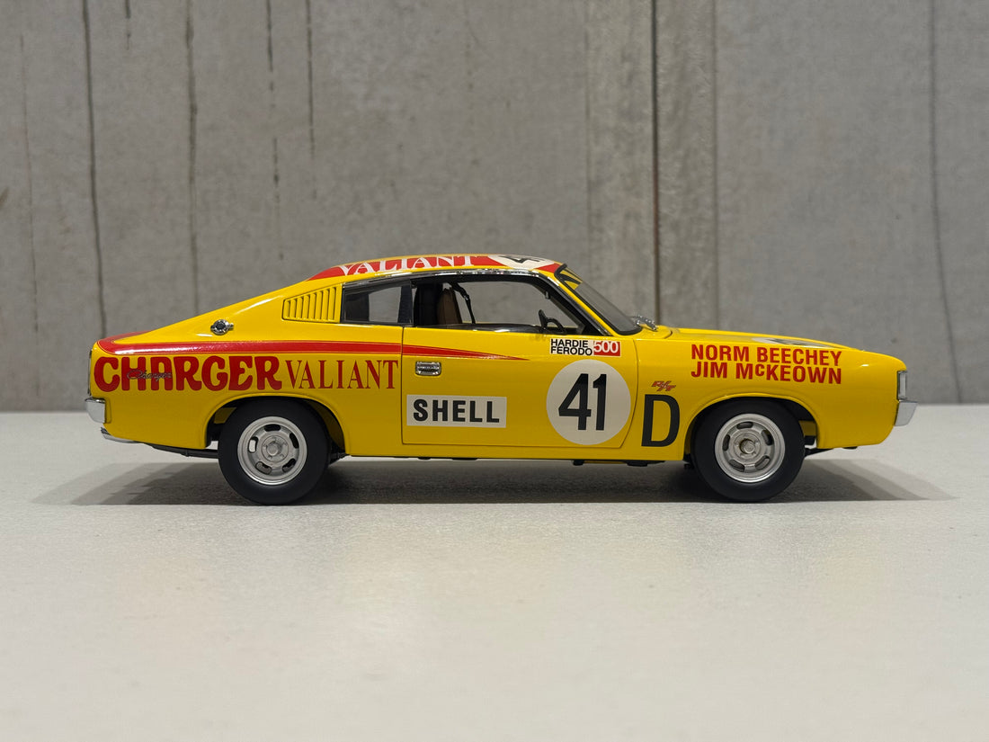 NORM BEECHEY/JIM McKEOWN - E38 R/T CHARGER - 1971 BATHURST WORKS ENTRY - 1:18 SCALE DIECAST MODEL